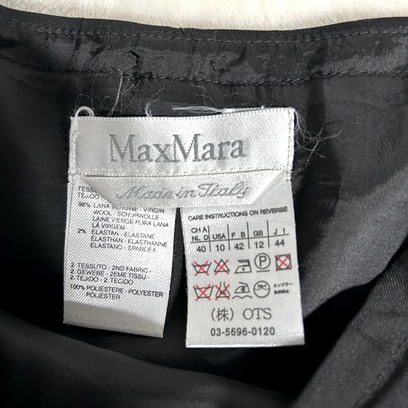 Gorgeous MaxMara skirt with plisse inserts size M - Picture 7 of 9